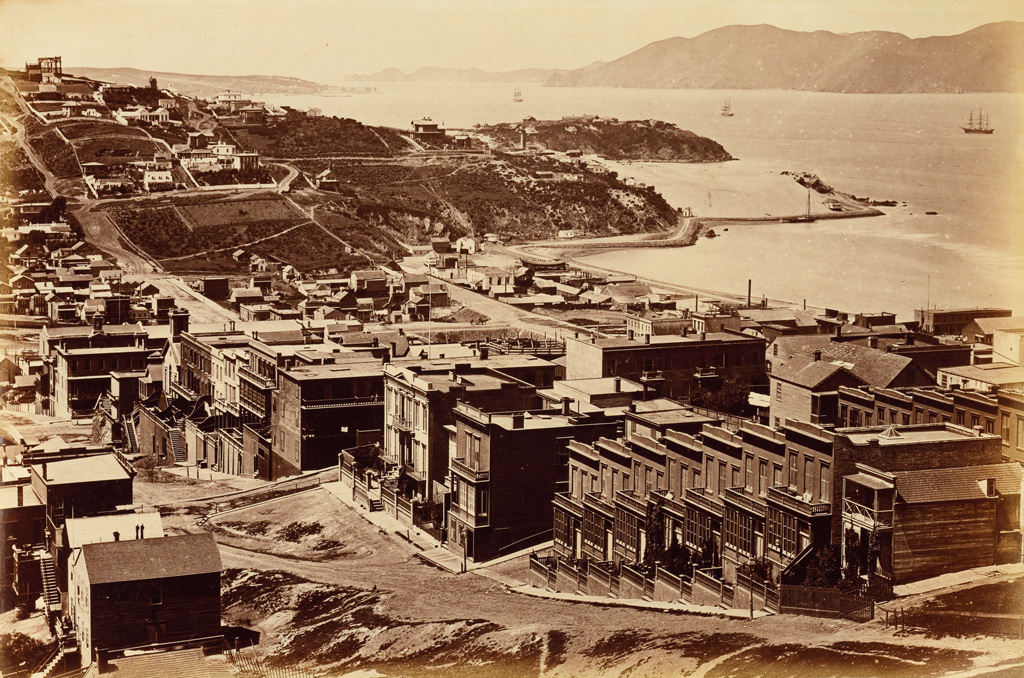 CARLETON E. WATKINS (1829-1916) The Golden Gate from Telegraph Hill, San Francisco.